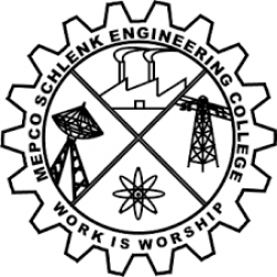 Mepco Schlenk Engineering College logo 